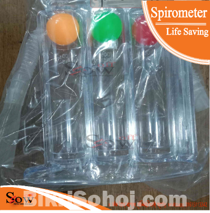 ফুসফুসের ব্যায়ামের যন্ত্র স্পাইরোমিটার (Spirometer)